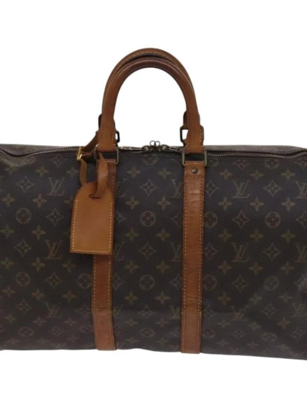 LOUIS VUITTON Monogram Keepall 45 Boston Bag M41428 LV Auth - Picture 2 of 16